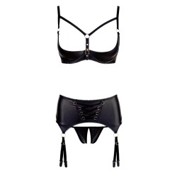 Ensemble noir trois pièces 