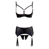 Ensemble noir trois pièces 