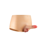 Culotte gode plein en silicone réaliste 