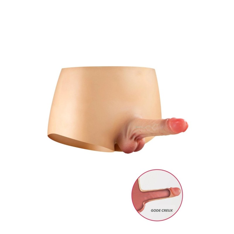 Culotte gode creux en silicone 