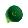 Gode ventouse tentacule Kraken vibrant 21 cm vert et jaune USB 
