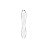 Gode en verre transparent haute qualité Dazzling Crystal 1 Satisfyer 