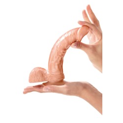 2 en 1 Gode ceinture interchangeable Tony 18 cm 