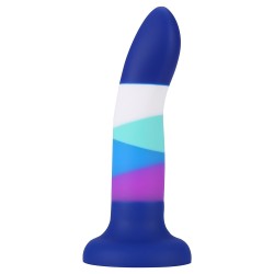 Gode ventouse 6 couleurs bleu 