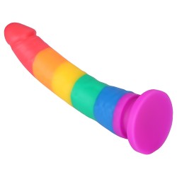 Gode ventouse multicouleur taille S 
