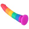 Gode ventouse multicouleur taille S 