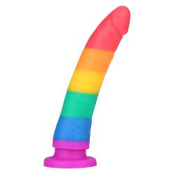Gode ventouse multicouleur taille S 