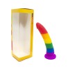 Gode ventouse multicouleur taille S 