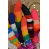Gode ventouse multicouleur taille S 