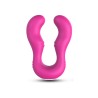 Vibromasseur Rose en forme de U double tête stimulateur point G 