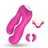 Vibromasseur Rose en forme de U double tête stimulateur point G 