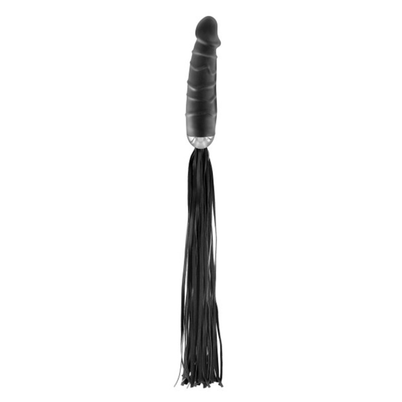 Martinet avec manche gode noir Fetish Tentation 