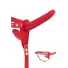Double gode ceinture rouge 