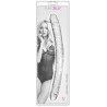 Double dong jelly cristal 34cm 