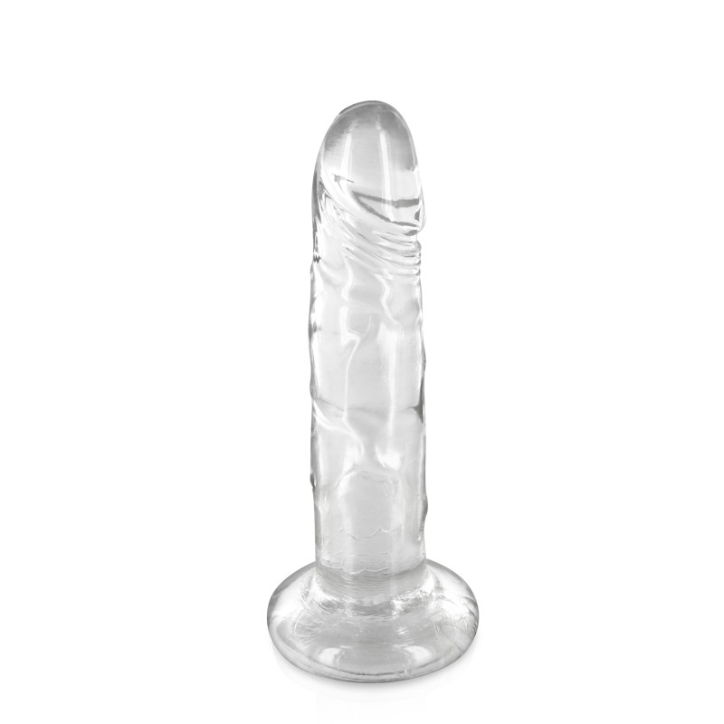 Gode dong jelly transparent ventouse 18cm 