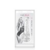 Gode jelly transparent ventouse taille M 17.5cm 