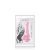 Gode jelly rose ventouse taille S 15.3cm 