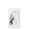 Gode jelly transparent ventouse taille S 15.3cm 
