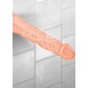 Gode plug réaliste grande taille avec ventouse 21cm 