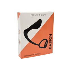 GASTON, Stimulateur Prostatique dans un silicone doux et lisse 