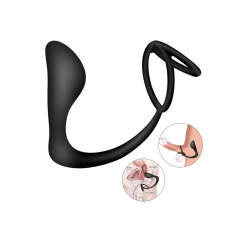 GASTON, Stimulateur Prostatique dans un silicone doux et lisse 
