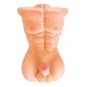 Buste d'homme musclé réaliste avec sexe en érection 