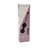 MINA Noir, Boules de Geisha en silicone médical USB avec télécommande 