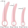 Kit d'entrainement pour l'auto-traitement en douceur du vaginisme 