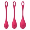 Set de 3 boules de geisha rouge Yoni Power 1 Satisfyer 