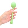 Balle de Geisha vibrante verte avec télécommande 