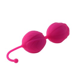 Boules de Geisha Rose silicone 