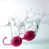 Boules de Geisha Rose silicone 