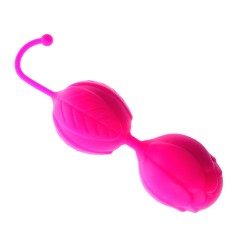 Boules de Geisha Rose silicone 