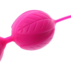 Boules de Geisha Rose silicone 