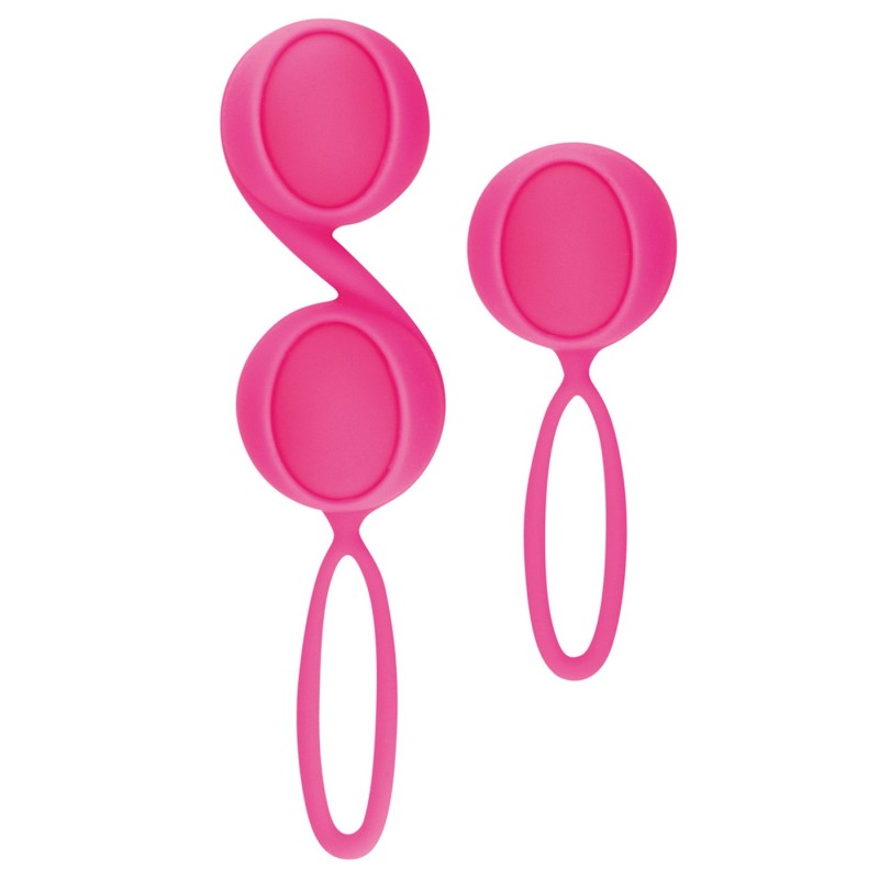 Set de boules de Geisha roses à billes amovibles 