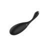 Œuf vibrant télécommandé USB noir avec option commande vocale LOLA-S 