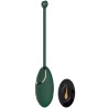 Œuf vibrant Vert Emeraude avec télécommande USB 