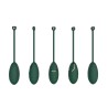 Œuf vibrant Vert Emeraude avec télécommande USB 