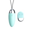 Oeuf  vibrant turquoise avec télécommande à piles  