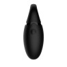 Œuf vibrant noir avec languette à picot pour stimuler le clitoris 