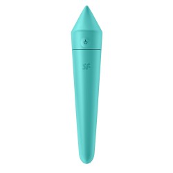 Vibromasseur connecté turquoise USB Ultra Power Bullet 8 Satisfyer 