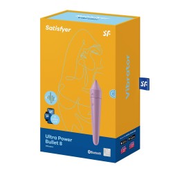 Vibromasseur connecté lilas USB Ultra Power Bullet 8 Satisfyer 