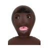 Poupée gonflable 3 orifices couleur noir 