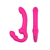 Vibromasseur ROSEA Strap-on Triple Action Télécommandé 