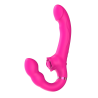Vibromasseur ROSEA Strap-on Triple Action Télécommandé 