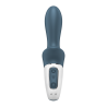 Vibromasseur gonflable anal gris USB Air Pump Booty 2 Satisfyer 