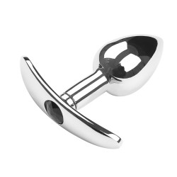 Plug interchangeable aluminium avec queue noire souple 