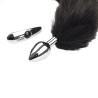 Plug interchangeable aluminium avec queue noire souple 