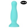 Plug anal ventouse vert pastel taille M 