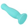 Plug anal ventouse vert pastel taille M 